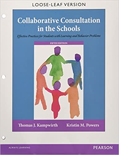 Collaborative Consultation in the Schools (5th Edition) - Original PDF