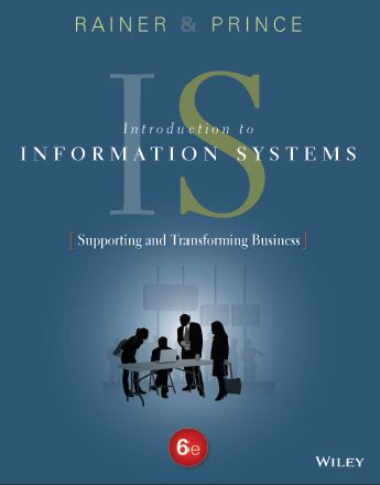 Introduction to Information Systems (6th Edition) - Original PDF