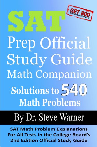 SAT Prep Official Study Guide Math Companion: SAT Math Problem Explanations For All Tests in the College Board's 2nd Edition - Epub + Converted PDF