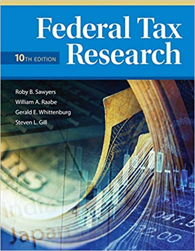 Federal Tax Research (10th Edition) - Original PDF