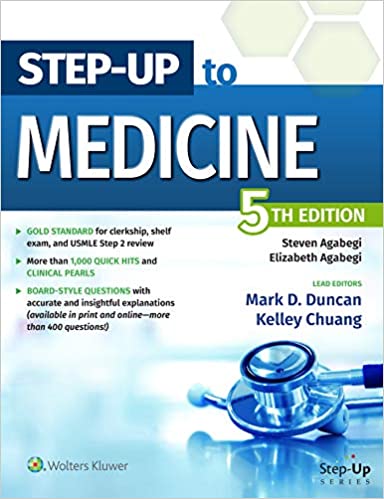 Step-Up to Medicine (Step-Up Series) (5th Edition) [2019] - Epub + Converted pdf