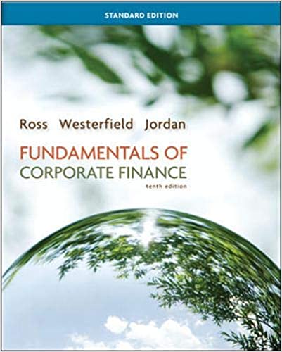 Fundamentals of Corporate Finance Standard Edition (McGraw-Hill/Irwin Series in Finance, Insurance, and Real Estate) (10th Edition) - Original PDF