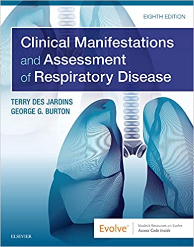 Clinical Manifestations & Assessment of Respiratory Disease (8th Edition) - Epub + Converted pdf