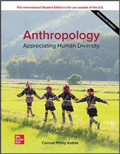 ISE Anthropology: Appreciating Human Diversity (ISE HED B&B ANTHROPOLOGY) - Original PDF