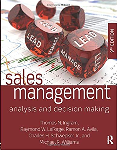 Sales Management:  Analysis and Decision Making (9th Edition) [2015] - Original PDF