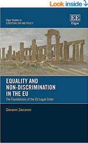 Equality and Non-Discrimination in the EU: The Foundations of the EU Legal Order (Elgar Studies in European Law and Policy) - Original PDF