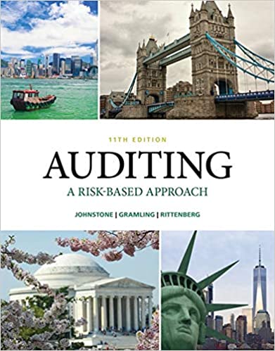 Auditing: A Risk Based-Approach (11th Edition) - Original PDF