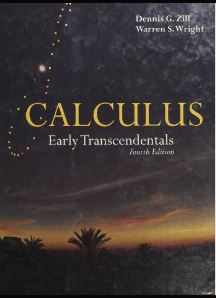 Calculus : early transcendentals BY Zill - Scanned Pdf with Ocr