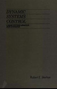 Dynamic Systems Control: Linear Systems Analysis and Synthesis - Scanned Pdf with Ocr