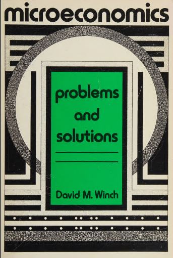 Microeconomics: Problems and Solutions - Scanned Pdf with Ocr