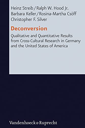 Deconversion: Qualitative and Quantitative Results from Cross-Cultural Research in Germany and the United States of America - Orginal Pdf