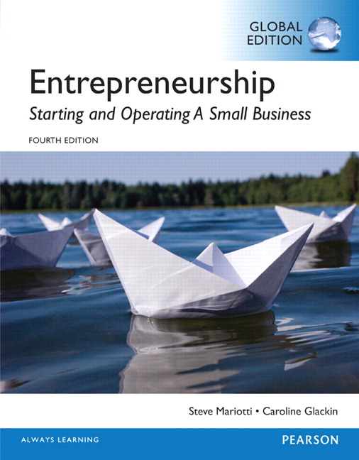 Entrepreneurship: Starting and Operating A Small Business, Global Edition  4th Edition