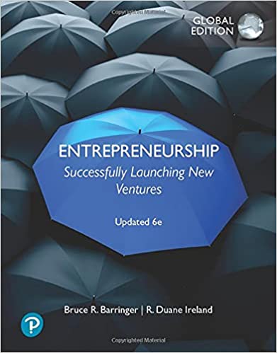 Entrepreneurship: Successfully Launching New Ventures, Updated 6e, Global Edition (6th Edition) - Orginal Pdf