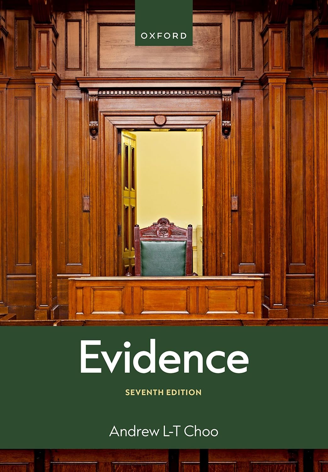 Evidence (7th Edition)[2026] BY Choo - Orginal Pdf