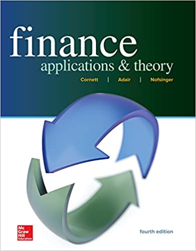 Finance: Applications and Theory (4th Edition) - Original PDF