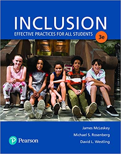 Inclusion: Effective Practices for All Students (3rd Edition) - Orginal Pdf