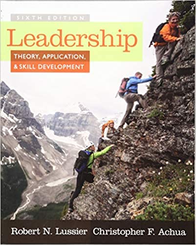 Leadership: Theory, Application, & Skill Development (6th Edition) - Orginal Pdf