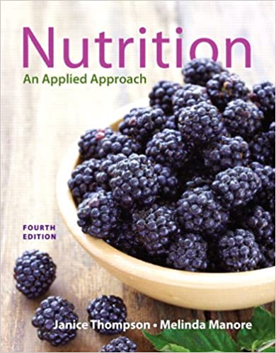 Nutrition: An Applied Approach (4th Edition) - Orginal Pdf