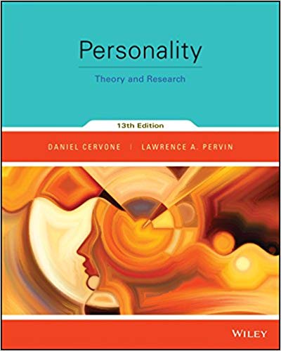 Personality: Theory and Research, (13th Edition)