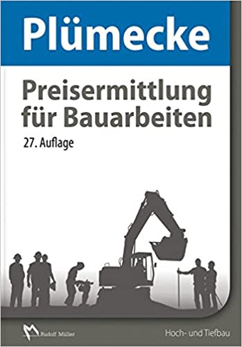 Plümecke – Preisermittlung für Bauarbeiten (German) - Orginal pdf