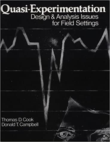 Quasi-Experimentation: Design & Analysis Issues for Field Settings - Scanned Pdf with ocr