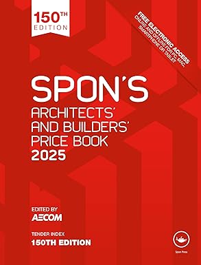 Spon's Architects' and Builders' Price Book 2025 (150th Edition) - Orginal Pdf