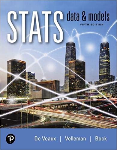 Stats: Data and Models (5th Edition) [2019] - Original PDF