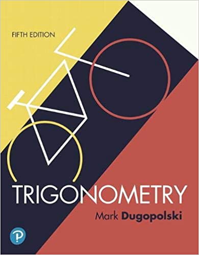 Trigonometry (5th Edition) [2019] - Original PDF