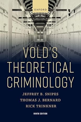 Vold's Theoretical Criminology (9th Edition) - Epub + Converted Pdf