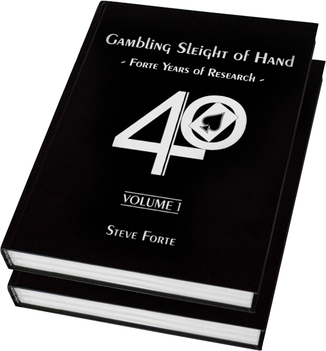 Gambling Sleight of Hand : Forte Years of Research (2 volumes) - Pdf