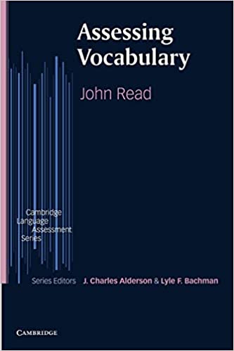 Assessing Vocabulary (Cambridge Language Assessment) - PDF