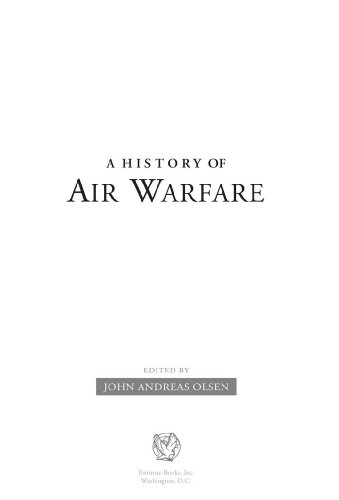 A History of Air Warfare - Epub + Converted PDF