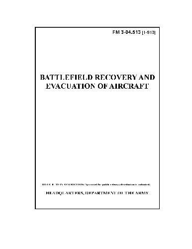 US Army Battlefield Recovery and Evacuation of Aircraft - Original PDF