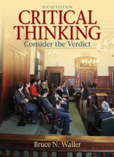 CRITICAL THINKING (6th Edition) - PDF