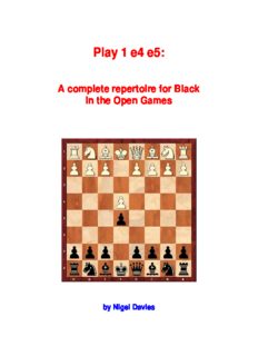 Play 1 e4 e5: - PDF