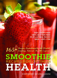 Smoothies for Optimum Health - PDF