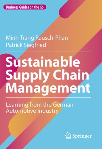 Sustainable Supply Chain Management: Learning from the German Automotive Industry - Original PDF