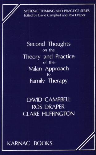 Second Thoughts on the Theory and Practice of the Milan Approach to Family Therapy - Original PDF
