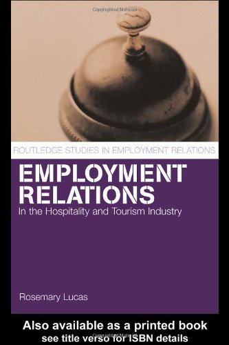 Employment Relations in the Hospitality and Tourism Industries (Routledge Studies in Employment Relations) - Original PDF