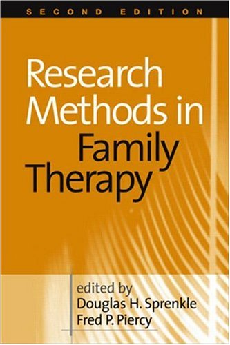 Research Methods in Family Therapy, Second Edition - Original PDF
