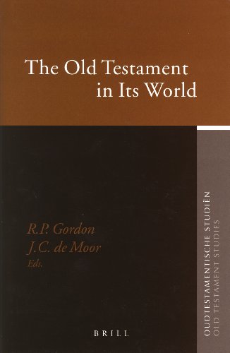 The Old Testament In Its World: Papers Read At The Winter Meeting - Original PDF