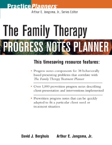 The Family Therapy Progress Notes Planner (Practice Planners) - Original PDF