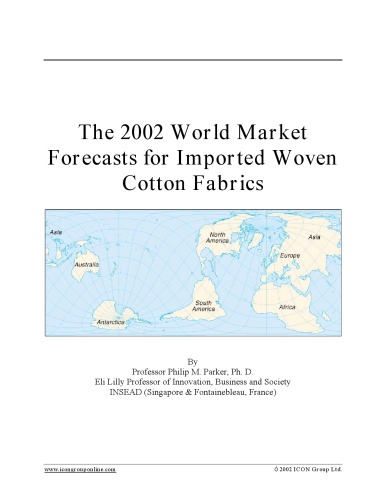 World Market Forecasts for Imported Woven Cotton Fabrics - Original PDF