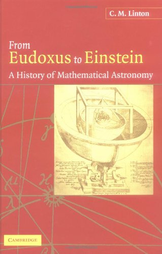From Eudoxus to Einstein: a history of mathematical astronomy - Original PDF
