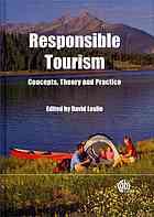 Responsible tourism : concepts, theory and practice - Original PDF