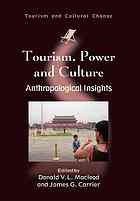 Tourism, power and culture : anthropological insights - Original PDF