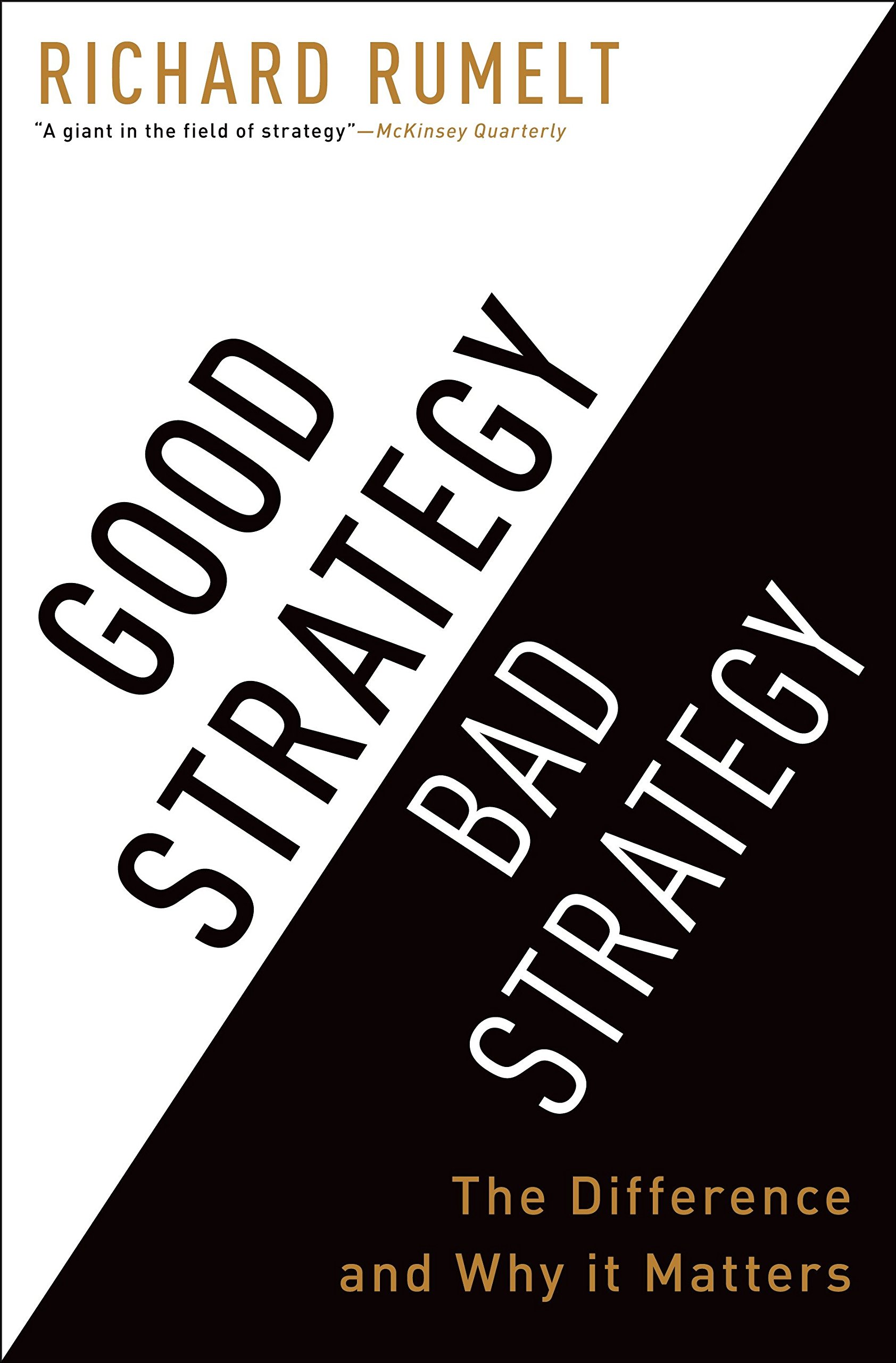 Good Strategy Bad Strategy : The Difference and Why It Matters - Epub + Converted PDF