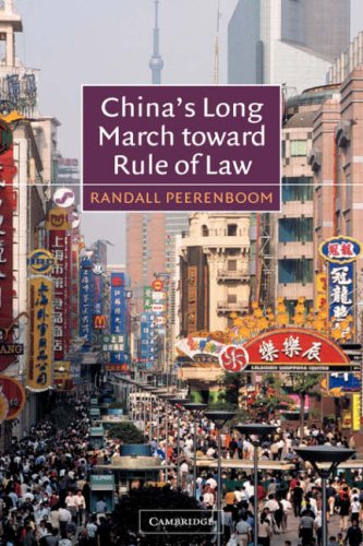 China's Long March toward Rule of Law - Original PDF