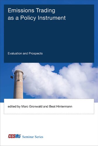 Emissions Trading as a Policy Instrument: Evaluation and Prospects - Original PDF