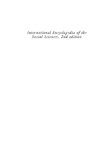 (Second Edition)International encyclopaedia of social science - Sociology,Parsonian - Vulnerability - Original PDF